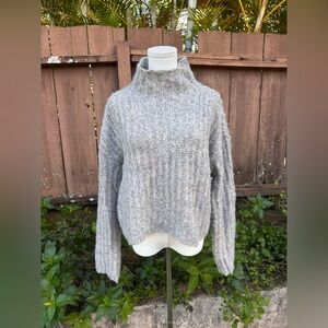 La Ligne Alpaca Blend Funnel Neck Sweater Size XS